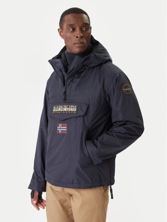 Zdjęcie produktu Napapijri Kurtka anorak Rainforest Next NP0A4IB9 Granatowy Regular Fit