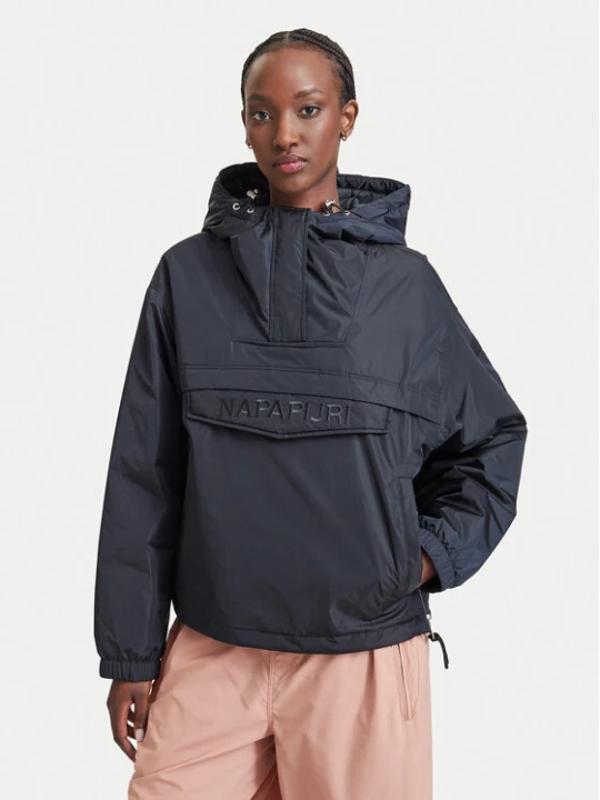 Zdjęcie produktu Napapijri Kurtka anorak Rainforest Optique W NP0A8AHA4001 Czarny Oversize