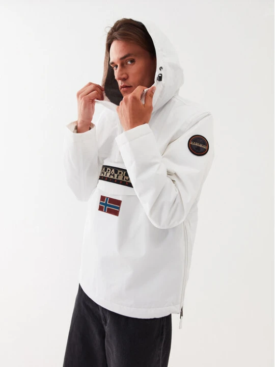 Zdjęcie produktu Napapijri Kurtka anorak Rainforest Winter 3 NP0A4GMC Biały Regular Fit