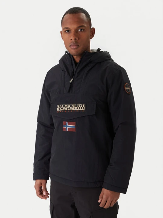 Zdjęcie produktu Napapijri Kurtka anorak Rainforest Winter 3 NP0A4GMC Czarny Regular Fit