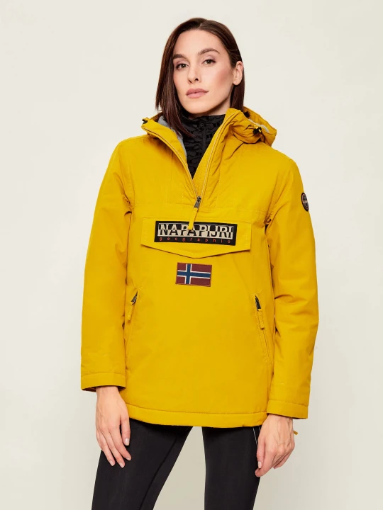 Zdjęcie produktu Napapijri Kurtka Rainforest | Loose fit musztardowy