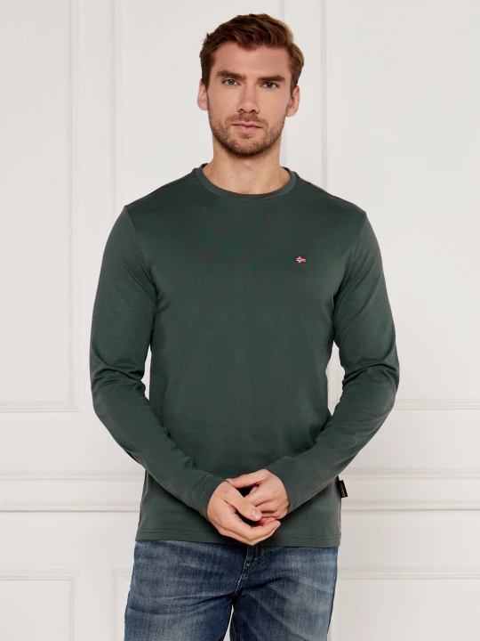 Zdjęcie produktu Napapijri Longsleeve SALIS | Regular Fit zielony