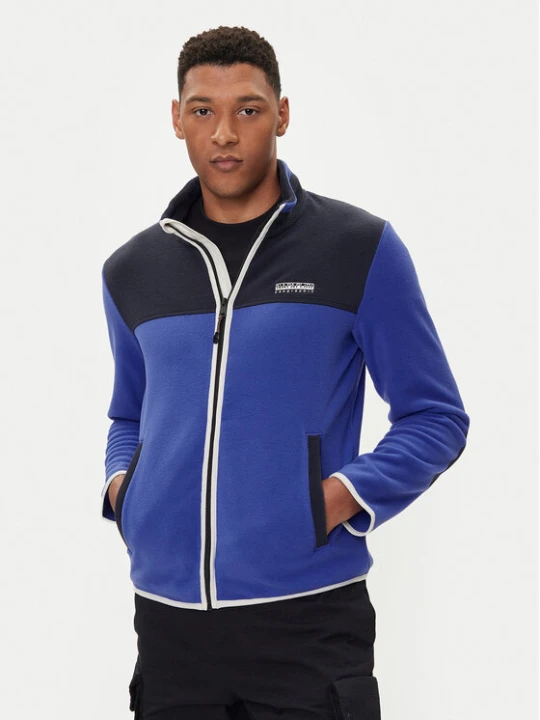 Zdjęcie produktu Napapijri Polar T-Dergana NP0A88V1 Niebieski Regular Fit