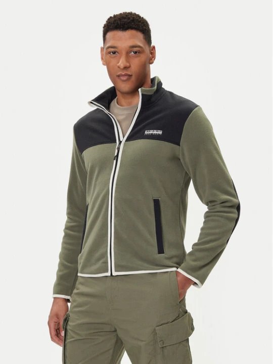 Zdjęcie produktu Napapijri Polar T-Dergana NP0A88V1 Zielony Regular Fit