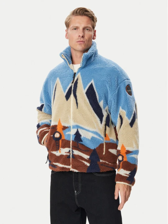 Zdjęcie produktu Napapijri Polar T-Fleeve Fz NP0A8AO4 Kolorowy Loose Fit