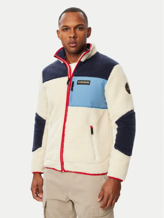 Zdjęcie produktu Napapijri Polar Yupik NP0A8AZU Kremowy Regular Fit