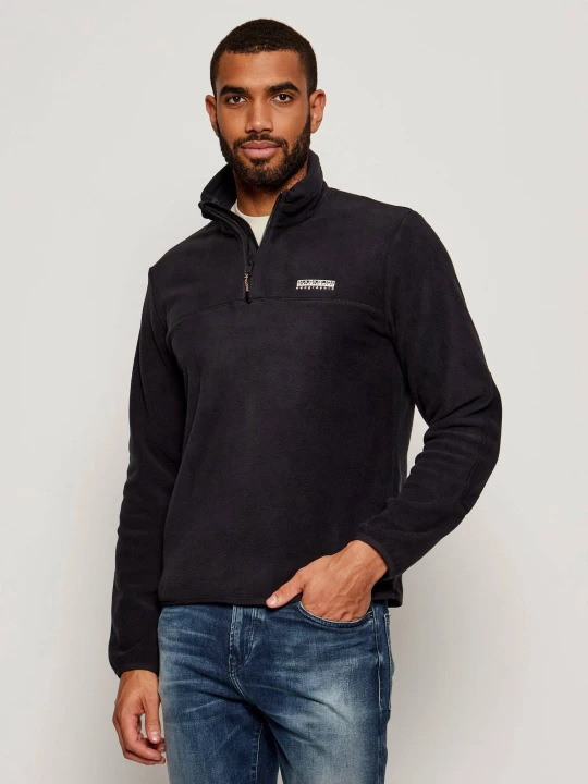 Zdjęcie produktu Napapijri Polarowa bluza T-DERGANA HZ 941 | Regular Fit czarny