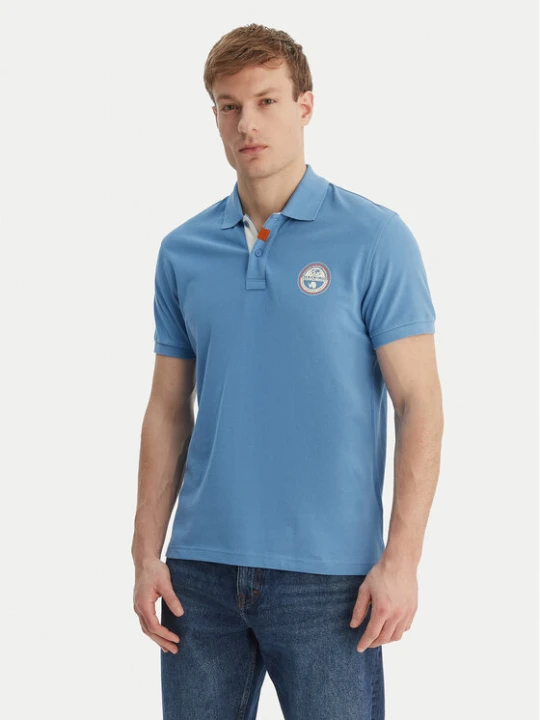 Zdjęcie produktu Napapijri Polo E-Clanis NP0A4ID3 Niebieski Regular Fit