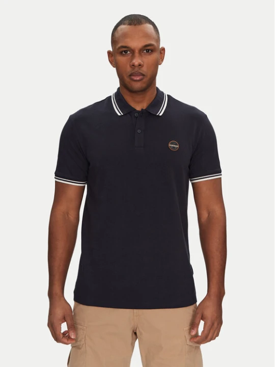 Zdjęcie produktu Napapijri Polo E-Macas NP0A4ID51761 Granatowy Regular Fit