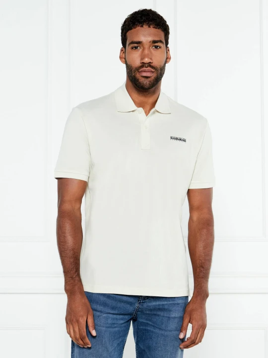 Zdjęcie produktu Napapijri Polo E-SMALL BOX SS | Relaxed fit beżowy