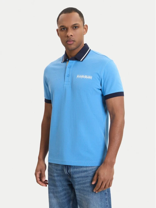 Zdjęcie produktu Napapijri Polo E-Zeri NP0A4ID4 Niebieski Regular Fit