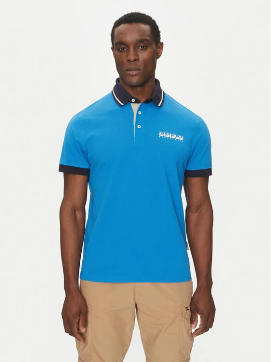 Zdjęcie produktu Napapijri Polo E-Zeri NP0A4ID4 Niebieski Regular Fit