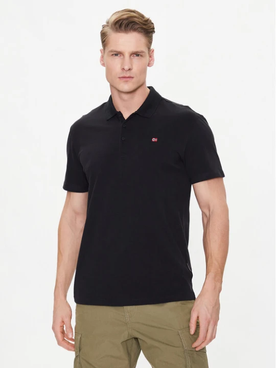 Zdjęcie produktu Napapijri Polo Ealis NP0A4H8B Czarny Regular Fit
