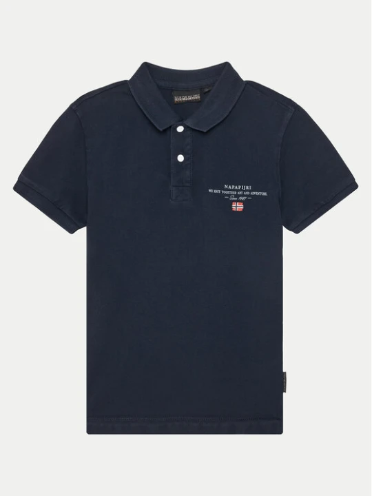 Zdjęcie produktu Napapijri Polo Elbas 5 NP0A4G4N1761 D Granatowy Regular Fit