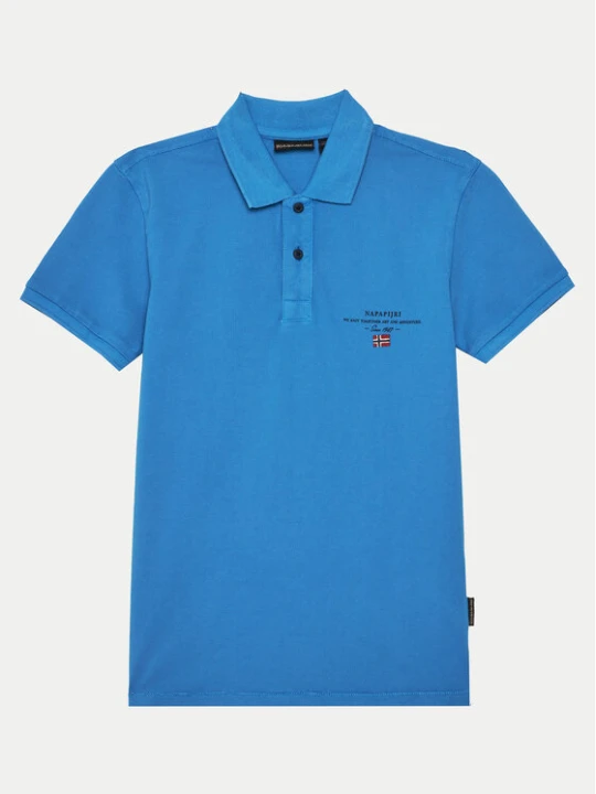 Zdjęcie produktu Napapijri Polo Elbas 5 NP0A4G4NB2W1 S Niebieski Regular Fit
