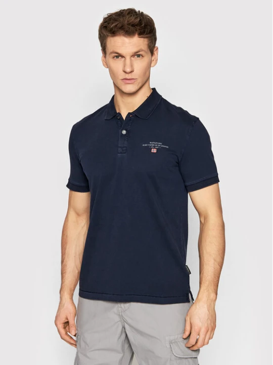 Zdjęcie produktu Napapijri Polo Elbas NP0A4GB4 Granatowy Regular Fit