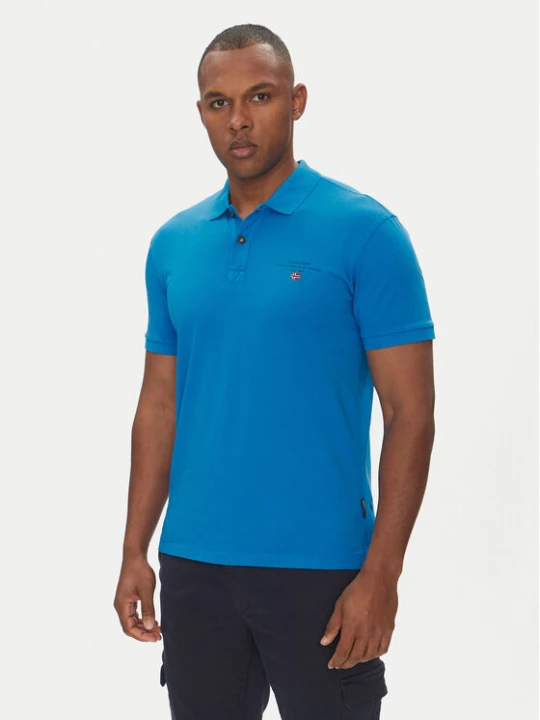 Zdjęcie produktu Napapijri Polo Elbas NP0A4GB4 Niebieski Regular Fit