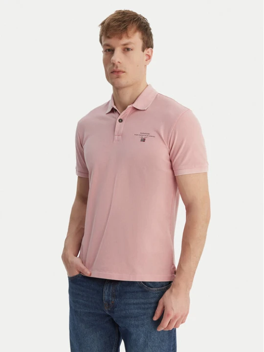Zdjęcie produktu Napapijri Polo Elbas NP0A4GDL Różowy Regular Fit