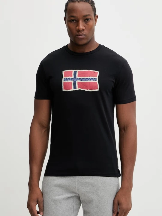Zdjęcie produktu Napapijri t-shirt bawełniany MAHSA czarny