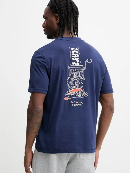 Zdjęcie produktu Napapijri t-shirt bawełniany S-SOL granatowy