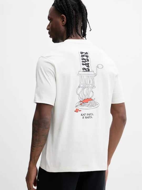Zdjęcie produktu Napapijri t-shirt bawełniany S-SOL beżowy