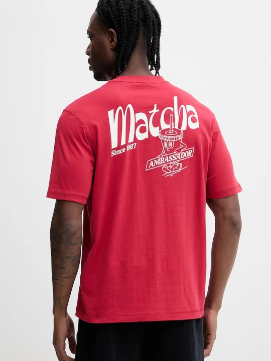 Zdjęcie produktu Napapijri t-shirt bawełniany S-SOL czerwony