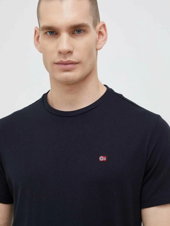 Zdjęcie produktu Napapijri t-shirt bawełniany Salis czarny