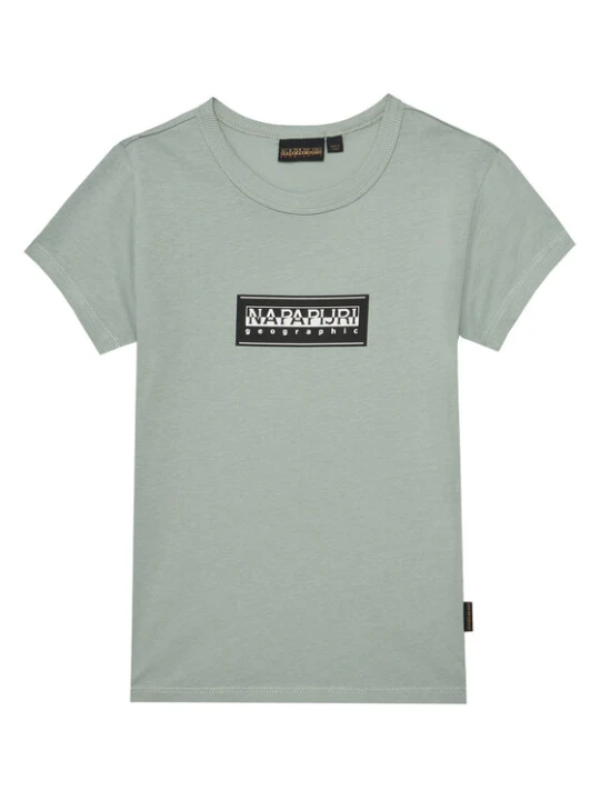 Zdjęcie produktu Napapijri T-Shirt Chamois NP0A4ILE S Zielony Regular Fit