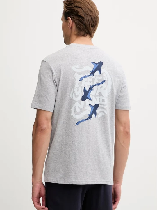 Zdjęcie produktu Napapijri T-shirt męski bawełniany S-ELIOR szary