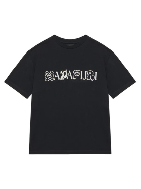 Zdjęcie produktu Napapijri T-Shirt S-Acadia NP0A8B3J Czarny Loose Fit