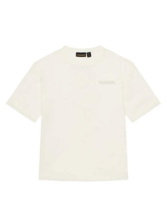 Zdjęcie produktu Napapijri T-Shirt S-Ahr NP0A88ZO D Écru Regular Fit Kremowy