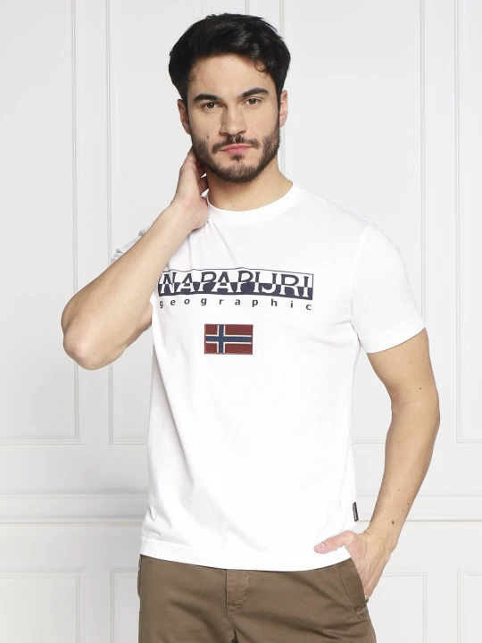Zdjęcie produktu Napapijri T-shirt s-ayas | Regular Fit biały
