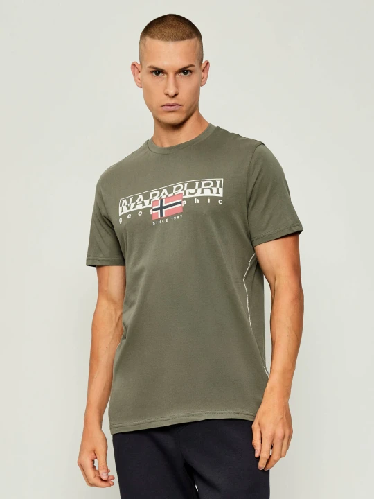 Zdjęcie produktu Napapijri T-shirt S-Aylmer | Regular Fit zielony