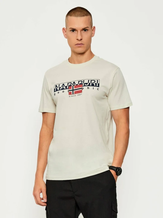 Zdjęcie produktu Napapijri T-shirt S-Aylmer | Regular Fit beżowy
