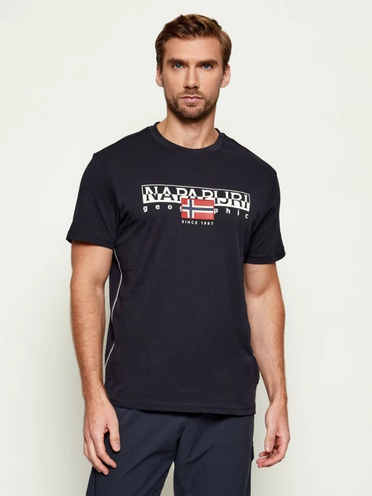 Zdjęcie produktu Napapijri T-shirt -Aylmer | Regular Fit czarny