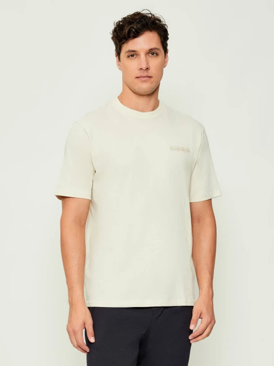 Zdjęcie produktu Napapijri T-shirt S-BACK GRAPHIC SS | Relaxed fit beżowy