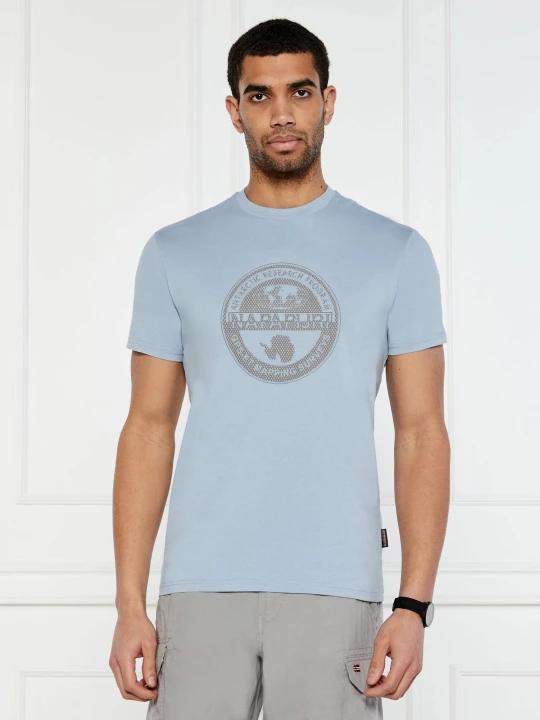 Zdjęcie produktu Napapijri T-shirt S-BOLLO | Regular Fit błękitny