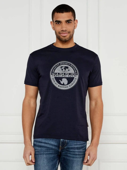 Zdjęcie produktu Napapijri T-shirt -BOLLO | Regular Fit granatowy
