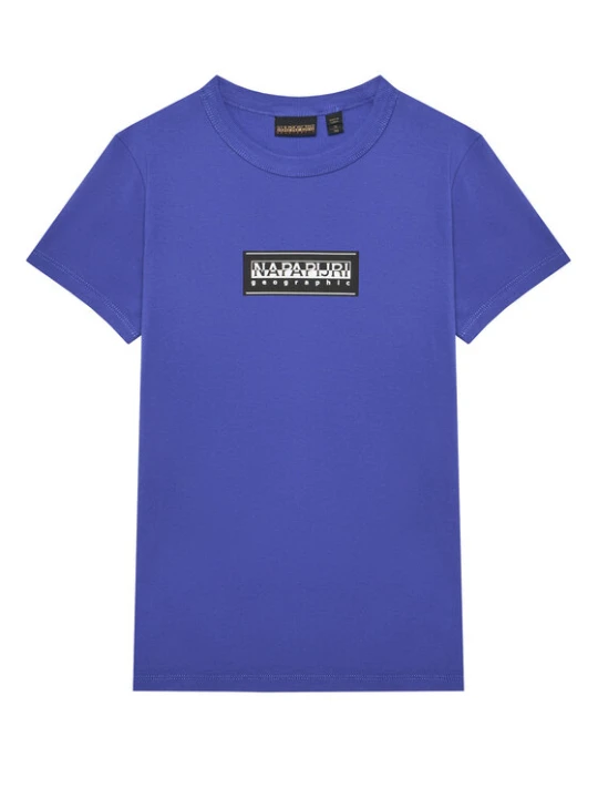 Zdjęcie produktu Napapijri T-Shirt S-Chamois NP0A4HYL D Niebieski Regular Fit