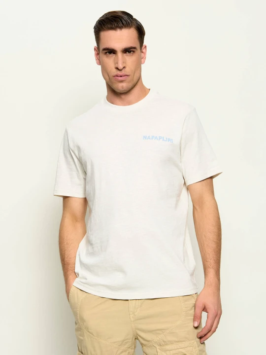 Zdjęcie produktu Napapijri T-shirt -ELIOR SS | Relaxed fit ecru