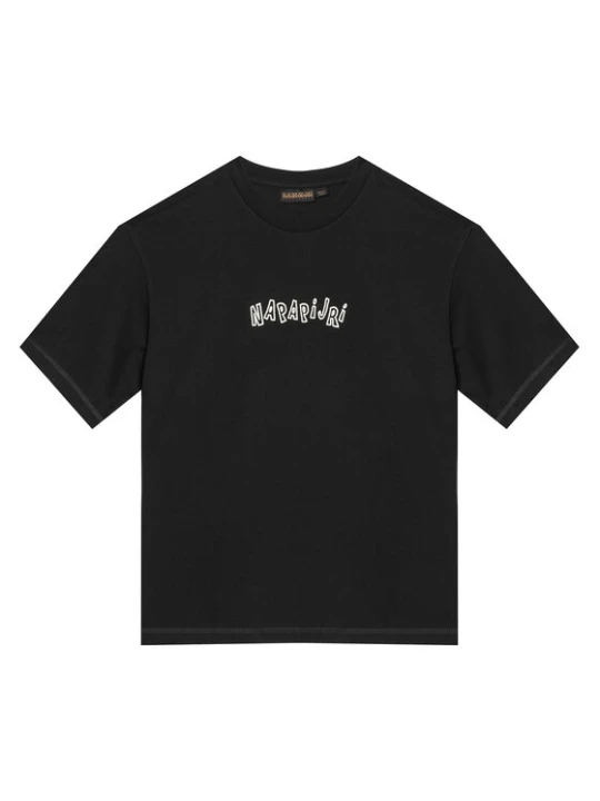 Zdjęcie produktu Napapijri T-Shirt S-Flein NP0A8B3L Czarny Loose Fit