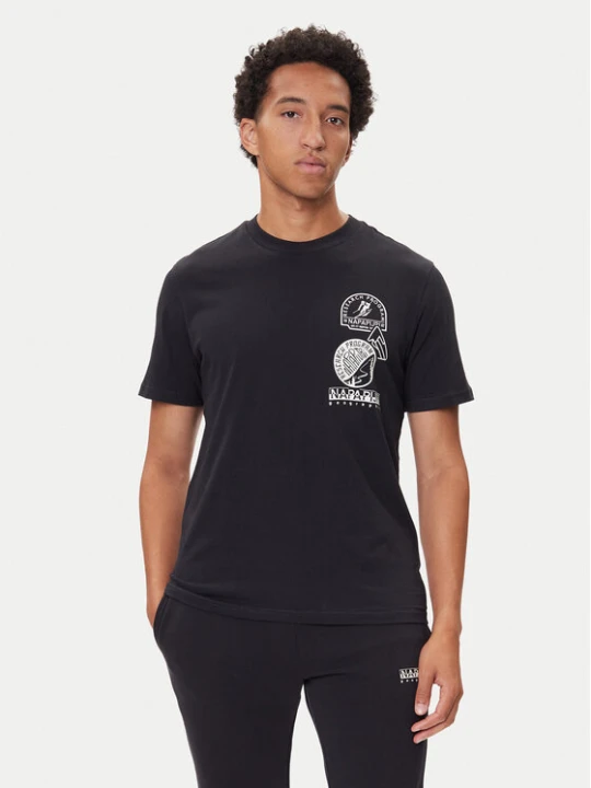 Zdjęcie produktu Napapijri T-Shirt S-Funes Ss NP0A88UA Czarny Regular Fit