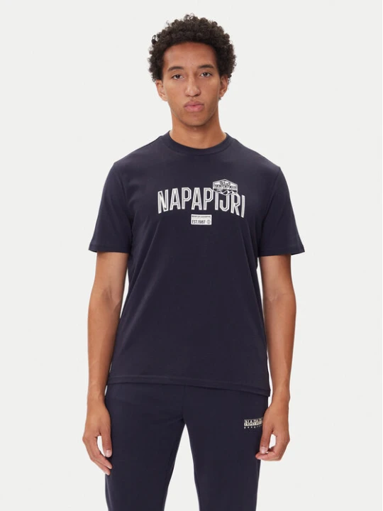 Zdjęcie produktu Napapijri T-Shirt -Funes Ss NP0A88UA Granatowy Regular Fit