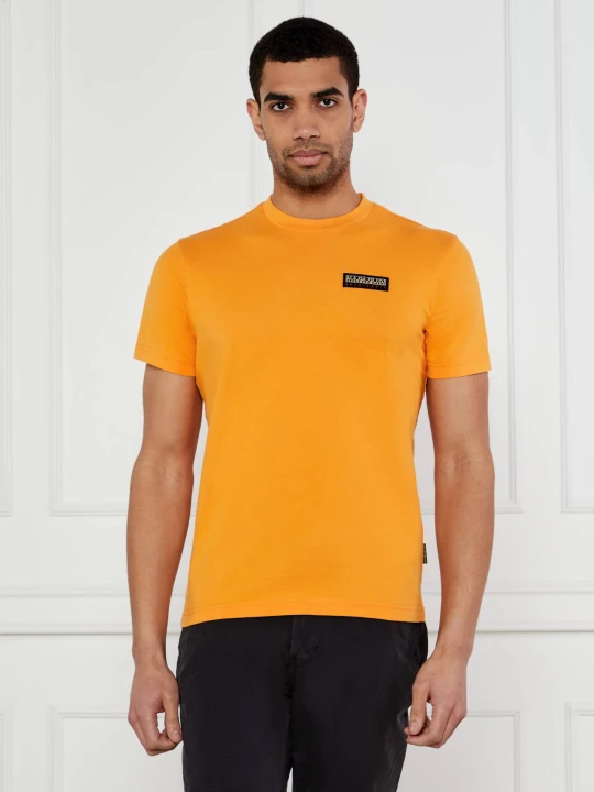 Zdjęcie produktu Napapijri T-shirt -IAATO | Regular Fit pomarańczowy