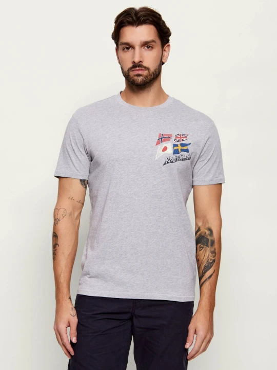 Zdjęcie produktu Napapijri T-shirt -MAHSA | Regular Fit szary