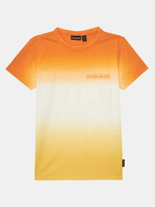 Zdjęcie produktu Napapijri T-Shirt S-Merse NP0A4ILFA701 S Pomarańczowy Regular Fit