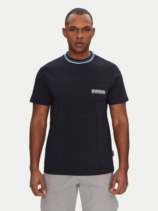 Zdjęcie produktu Napapijri T-Shirt -Murlo NP0A4IEJ1761 Granatowy Regular Fit