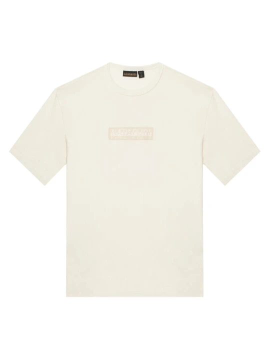 Zdjęcie produktu Napapijri T-Shirt S-New Box Logo NP0A4IFY Biały Loose Fit