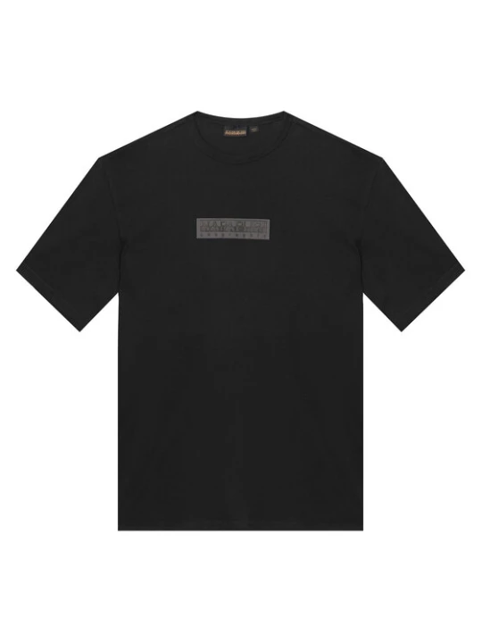 Zdjęcie produktu Napapijri T-Shirt S-New Box Logo NP0A4IFY Czarny Loose Fit