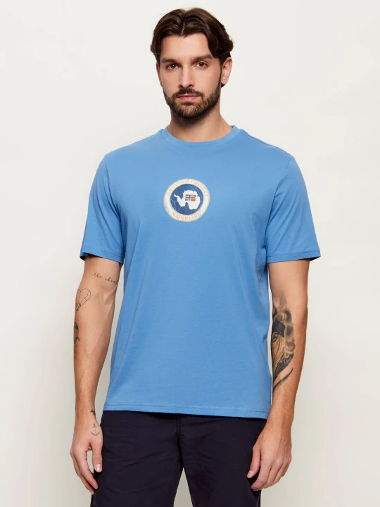 Zdjęcie produktu Napapijri T-shirt -PHOS SS | Relaxed fit niebieski
